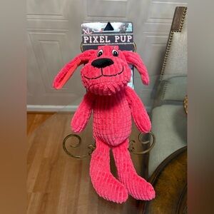 Brand New Bow Wow Pet 15” Dog Toy Pixel XL w/Squeaker